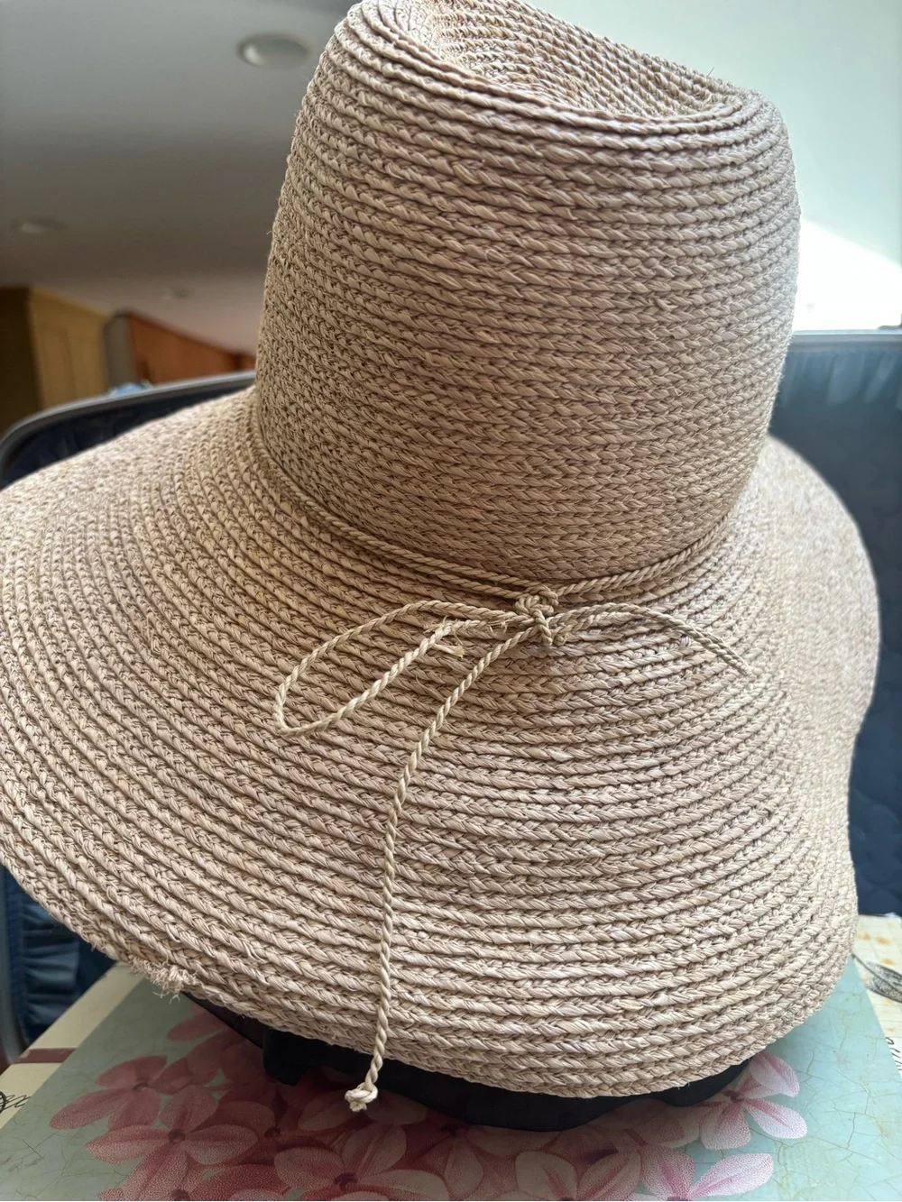 Delphina by Helen Kaminski Hand Rolled Raffia String sun upf 50 plus hat